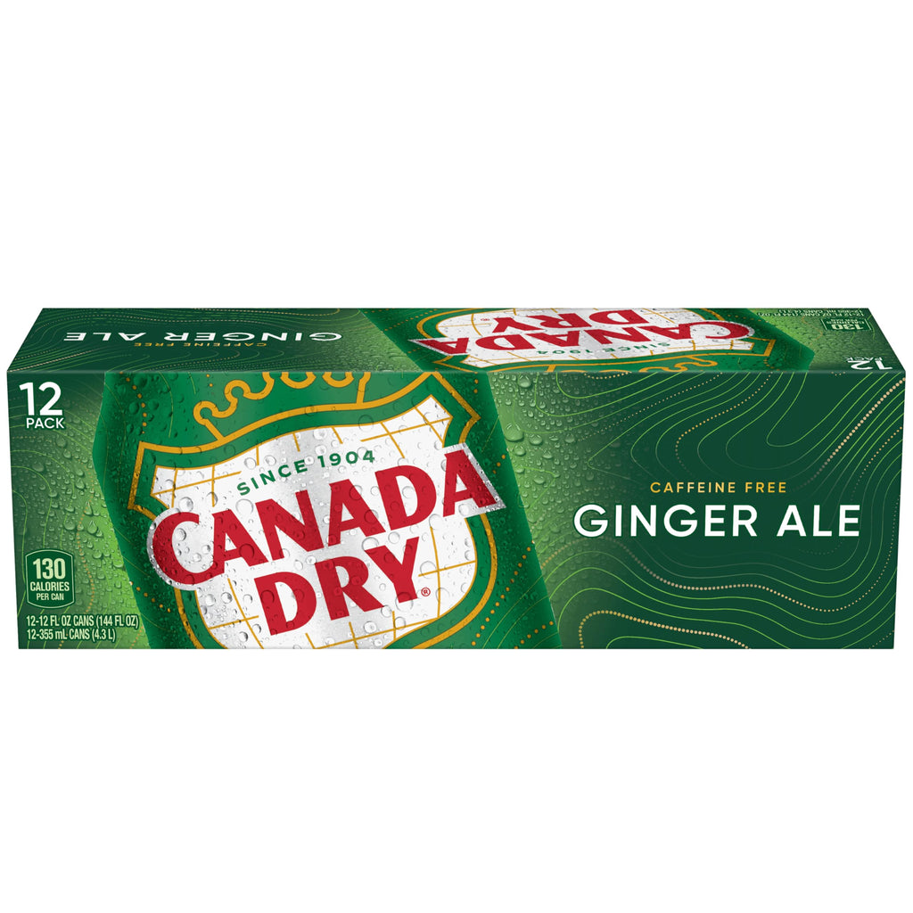 Ginger Ale Soda 12 fl oz 12 pack I25707