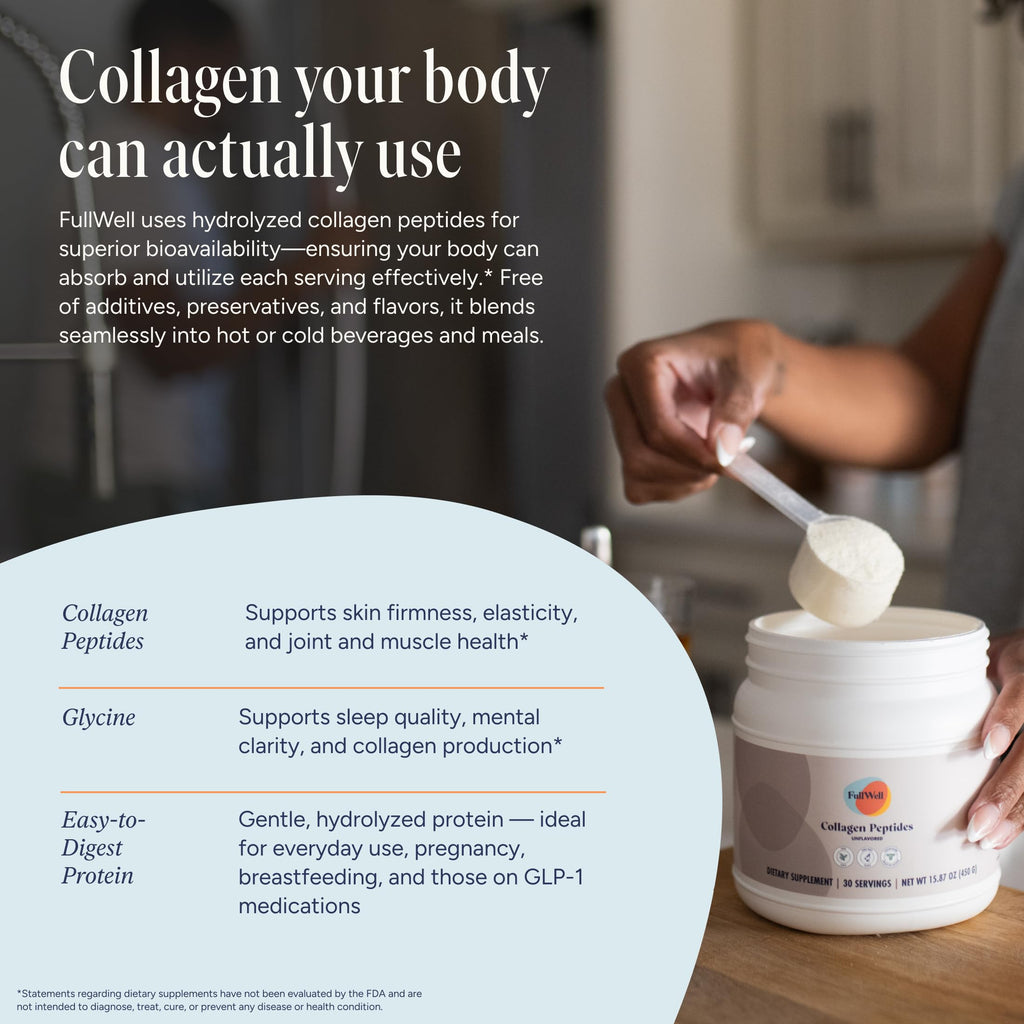 Unflavored Collagen Peptides Powder 15.87 oz O36479