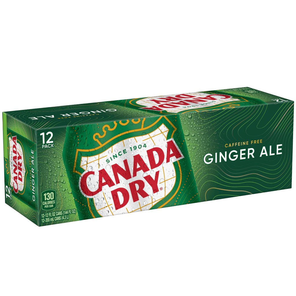 Ginger Ale Soda 12 fl oz 12 pack I25707