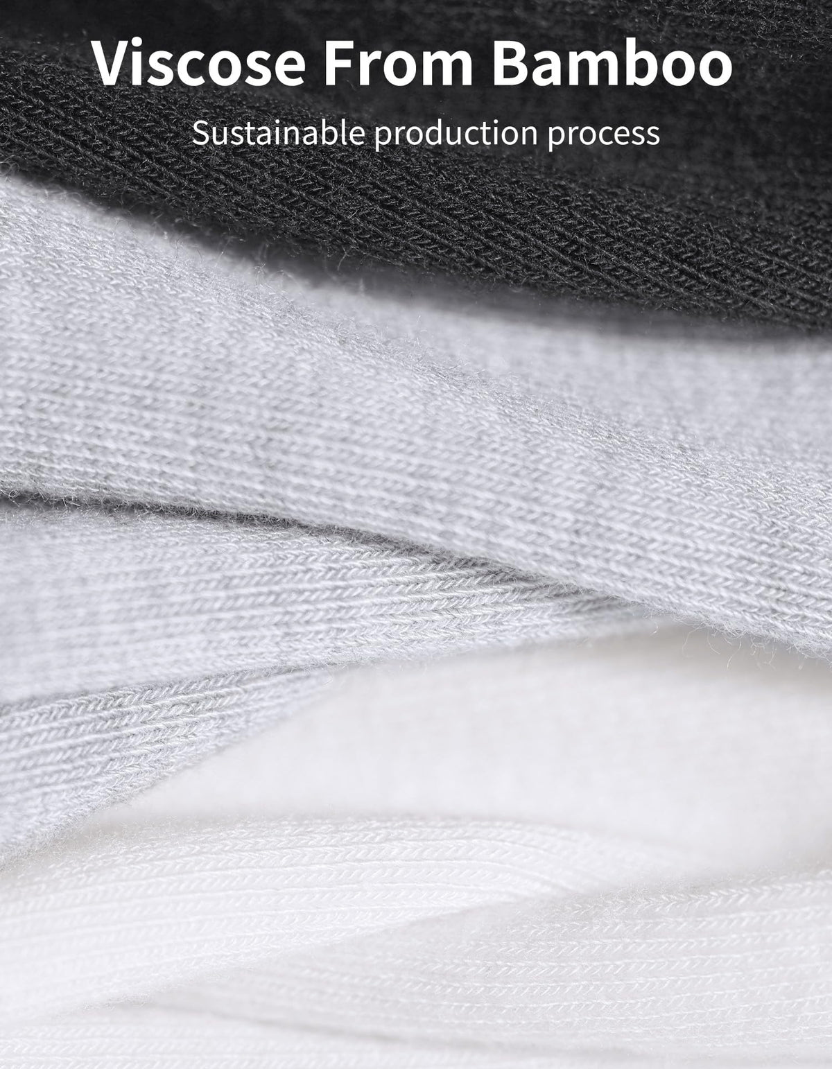 Bamboo Viscose Thin Ankle Socks 6 Pairs K3557