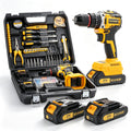 3/8" Brushless Compact Drill Tool Set with Drill Bit and Sockets B85266