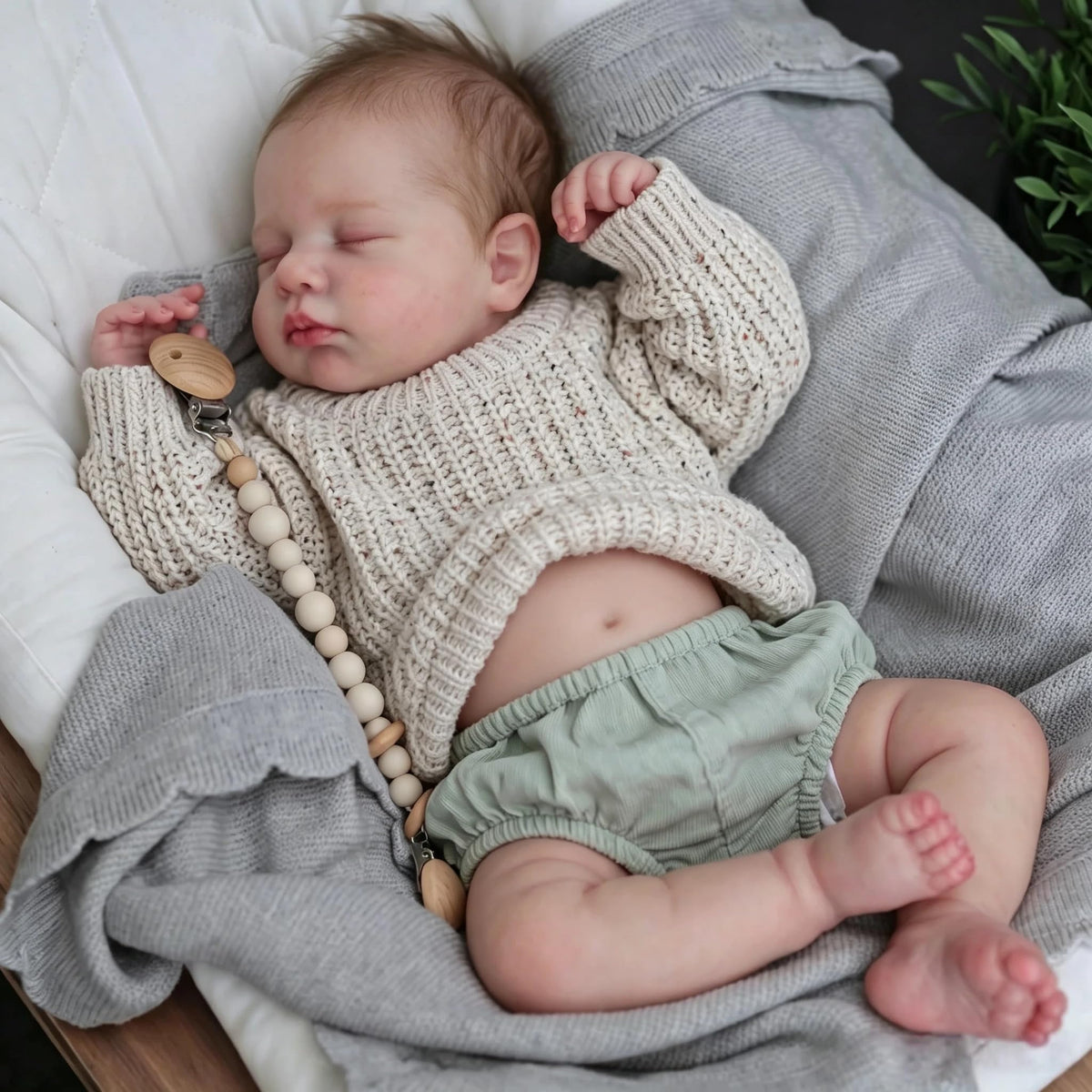 20 Inch Full Vinyl Realistic Reborn Baby Doll M36550