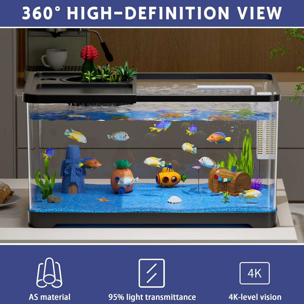 5.3 Gallon Fish Tank Starter Kit X585