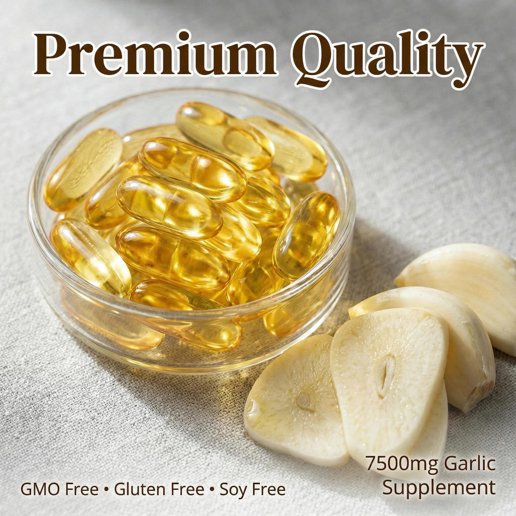 Odorless Aged Garlic Extract 200 Softgels F1093