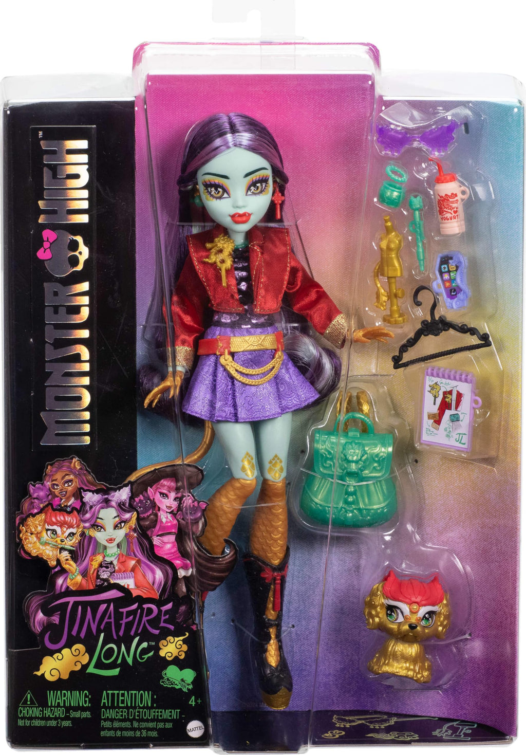 Jinafire Long Doll with Pet Dog Z380